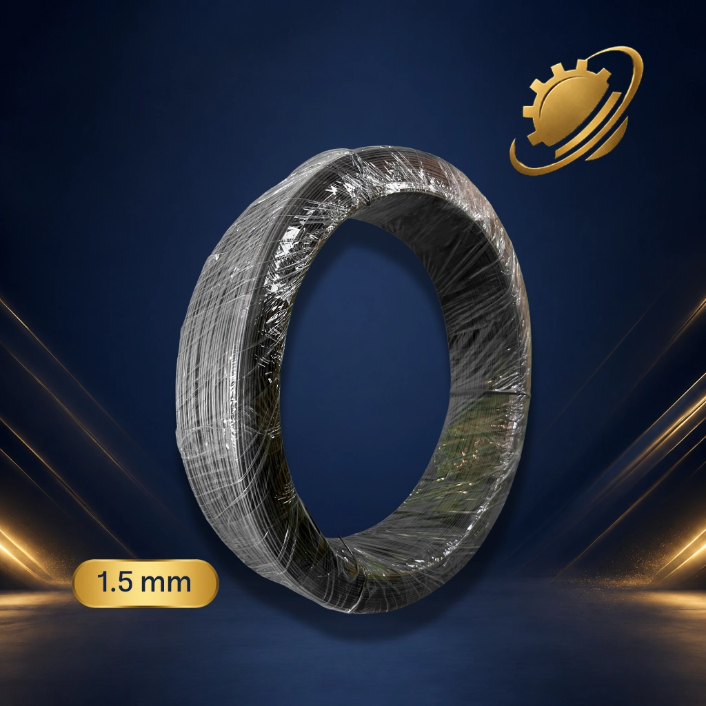 مفتول سیاه (آنیل شده) سایز 1.5 میلیمتر بازار داخلی